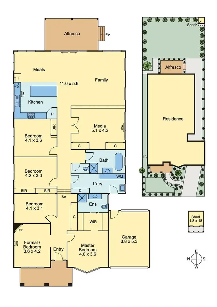 Floorplan of Homely house listing, 16 Pendle Street, Box Hill VIC 3128