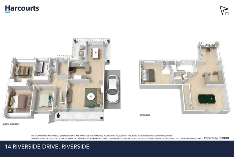 Floorplan of Homely house listing, 14 Riverside Drive, Riverside TAS 7250