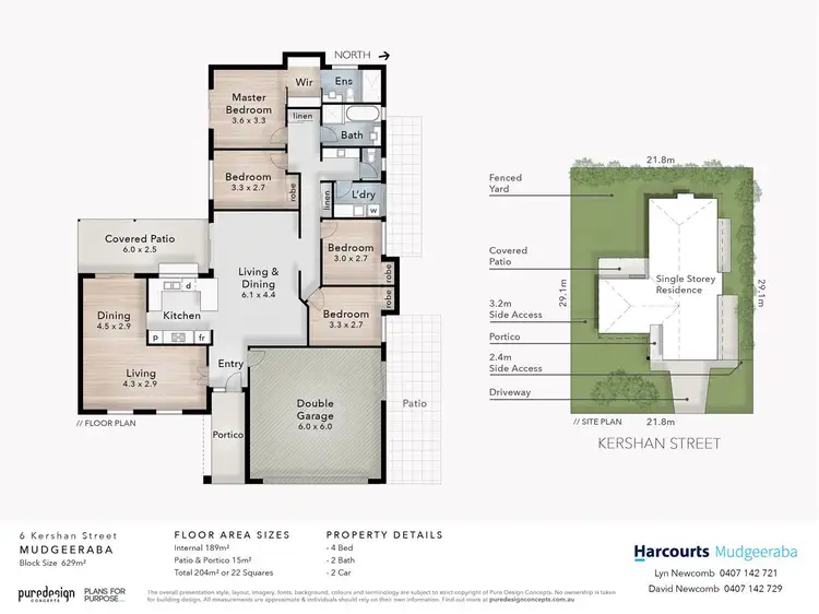 Floorplan of Homely house listing, 6 Kershan Street, Mudgeeraba QLD 4213