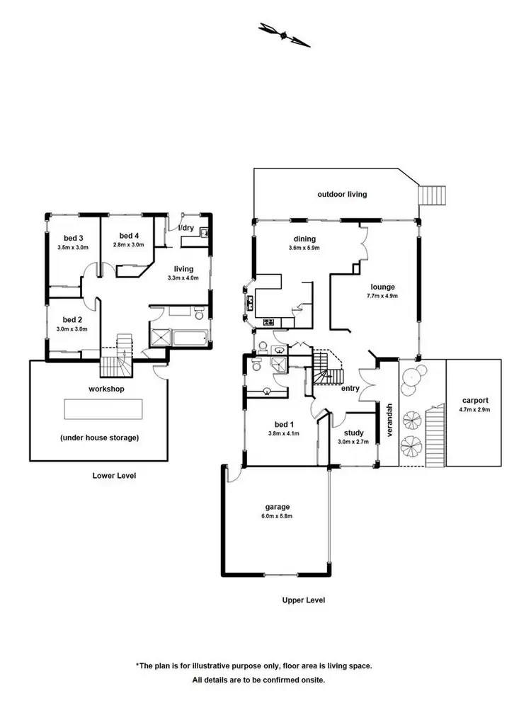 Floorplan of Homely house listing, 5 Telford Drive, Berwick VIC 3806