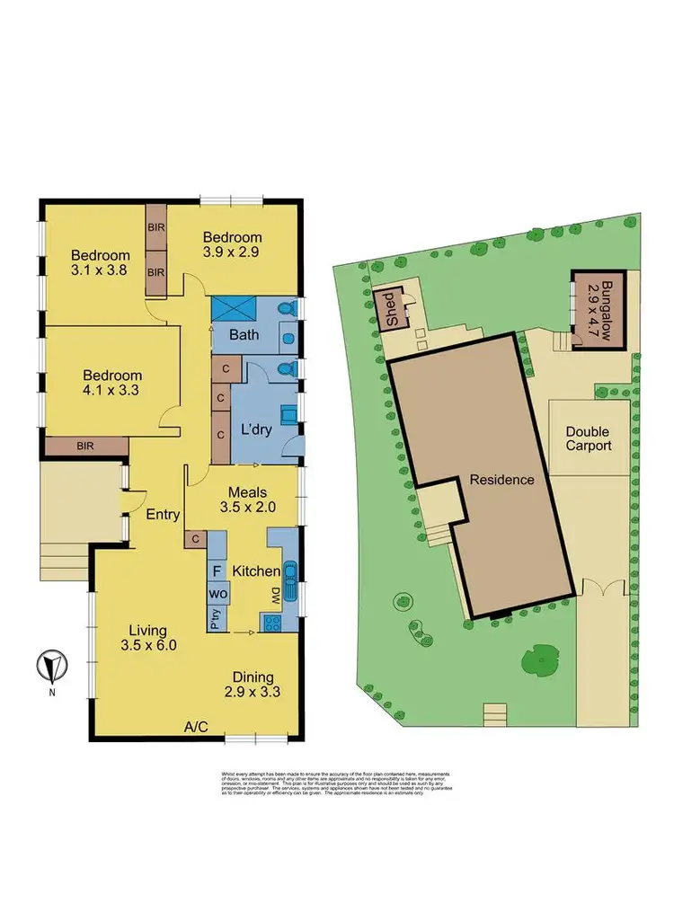 Floorplan of Homely house listing, 2 Allambie Place, Burwood East VIC 3151