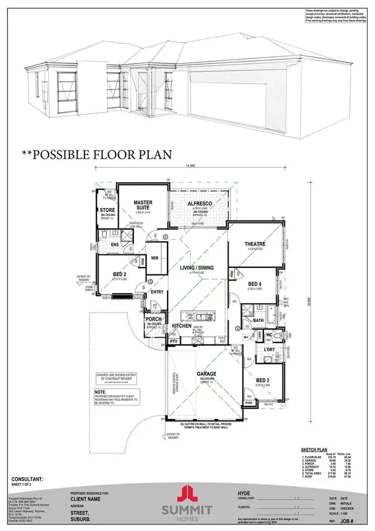 Floorplan of Homely land listing, Prop Lot 2/572 Geographe Bay Road, Abbey WA 6280