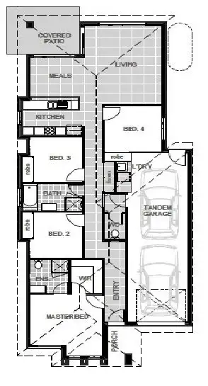 Floorplan of Homely house listing, 8 Portmarnock Street, North Lakes QLD 4509