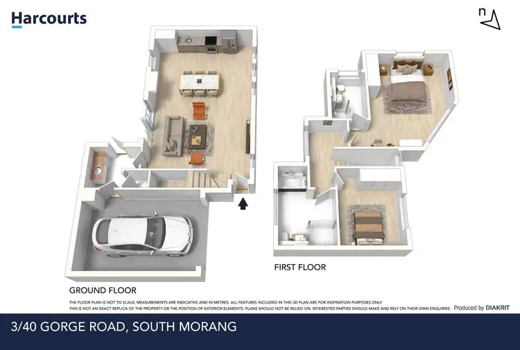 Floorplan of Homely house listing, 3/40 Gorge Road, South Morang VIC 3752