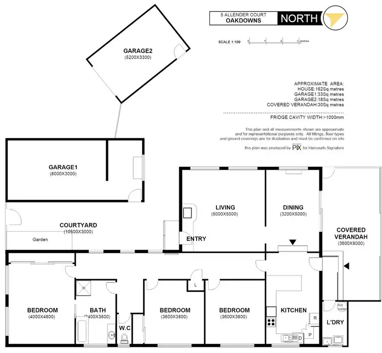 Floorplan of Homely house listing, 5 Allender Court, Oakdowns TAS 7019