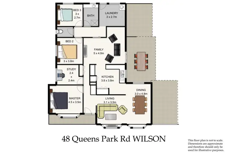 Floorplan of Homely house listing, 48 Queens Park Road, Wilson WA 6107