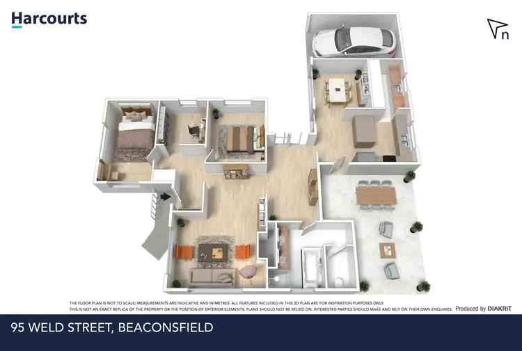 Floorplan of Homely house listing, 95 Weld Street, Beaconsfield TAS 7270