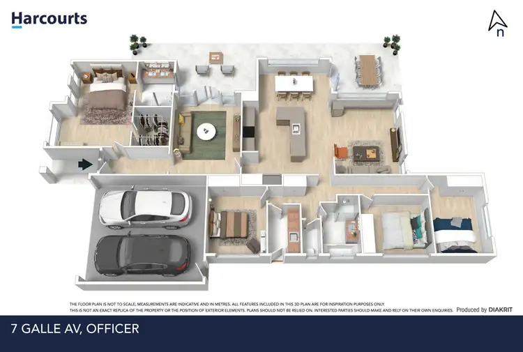 Floorplan of Homely house listing, 7 Galle Avenue, Officer VIC 3809