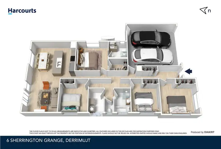 Floorplan of Homely house listing, 6 Sherrington Grange, Derrimut VIC 3030