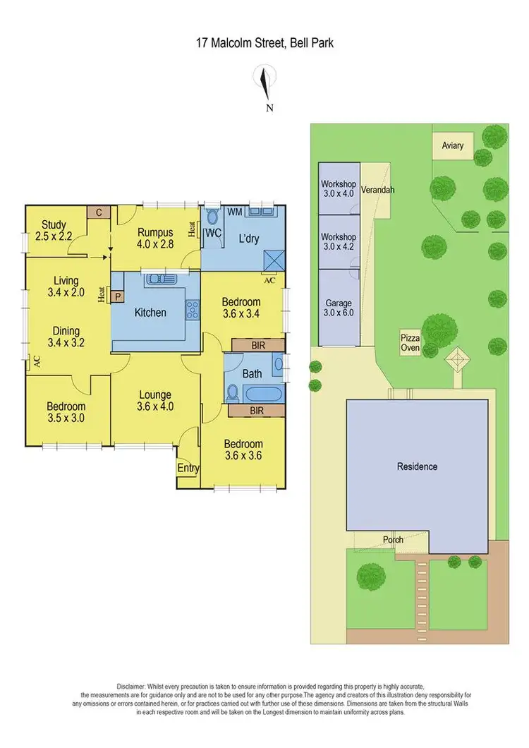 Floorplan of Homely house listing, 17 Malcolm Street, Bell Park VIC 3215