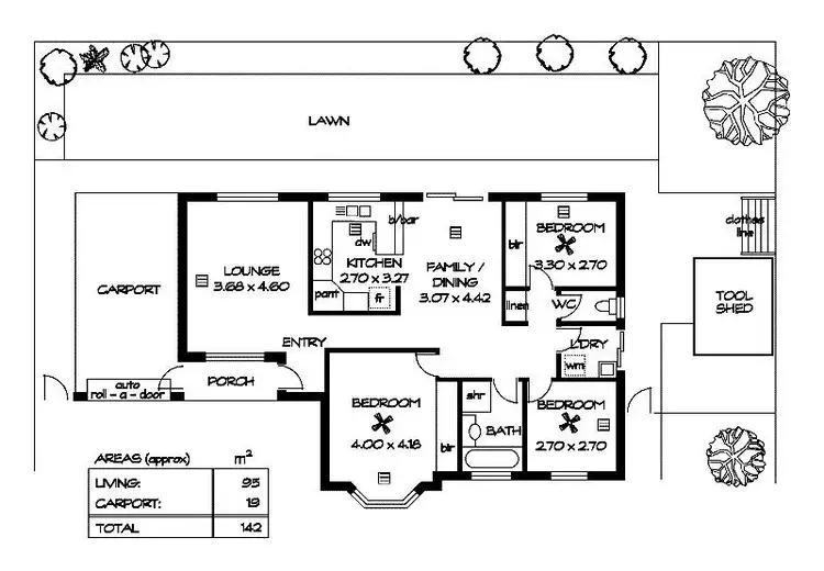 Floorplan of Homely house listing, 9/20b Fourth Avenue, Klemzig SA 5087