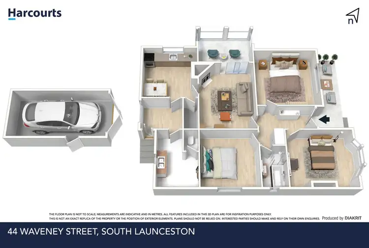 Floorplan of Homely house listing, 44 Waveney Street, South Launceston TAS 7249