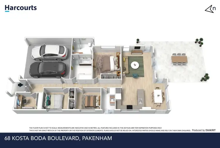 Floorplan of Homely house listing, 68 Kosta Boda Boulevard, Pakenham VIC 3810