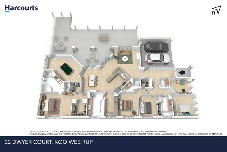 Floorplan of Homely house listing, 22 Dwyer Court, Koo Wee Rup VIC 3981