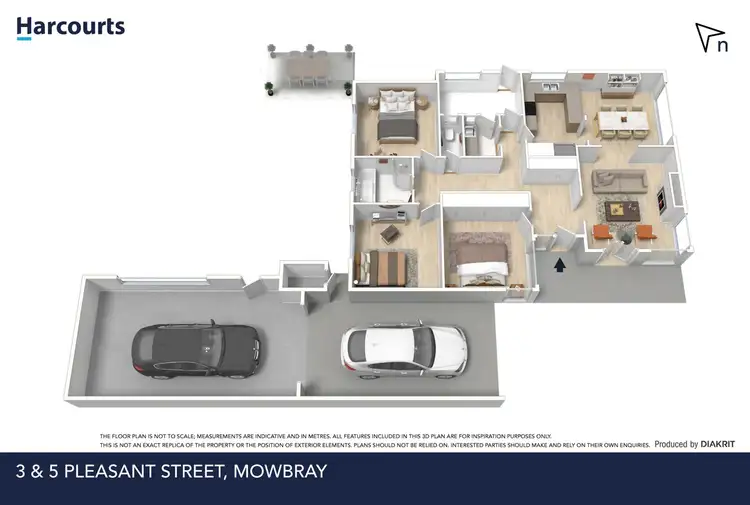Floorplan of Homely house listing, 3 & 5 Pleasant Street, Mowbray TAS 7248