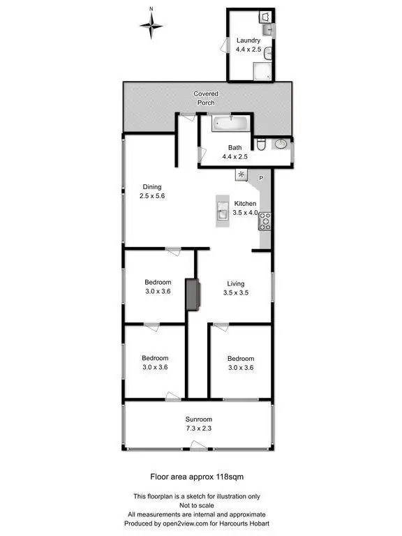Floorplan of Homely house listing, 21 Beach Street, Bellerive TAS 7018
