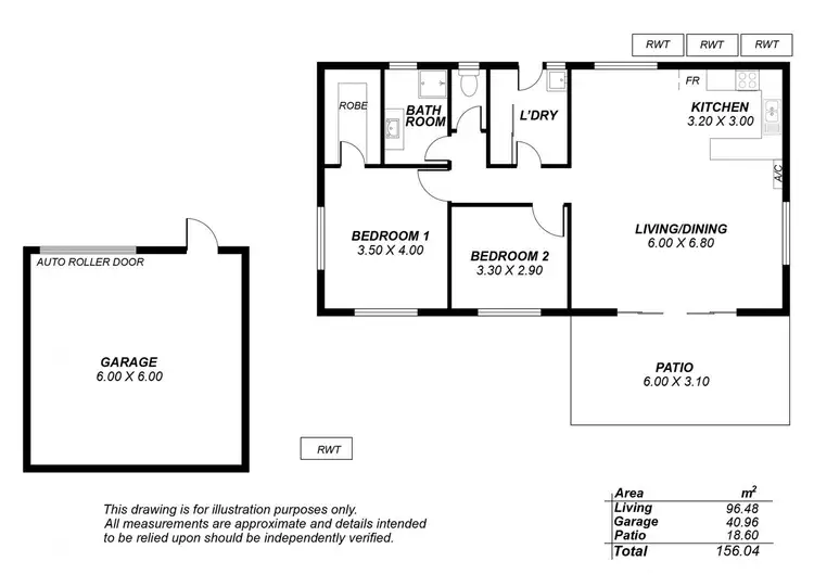 Floorplan of Homely unit listing, 4/45 Main Road, Mclaren Vale SA 5171