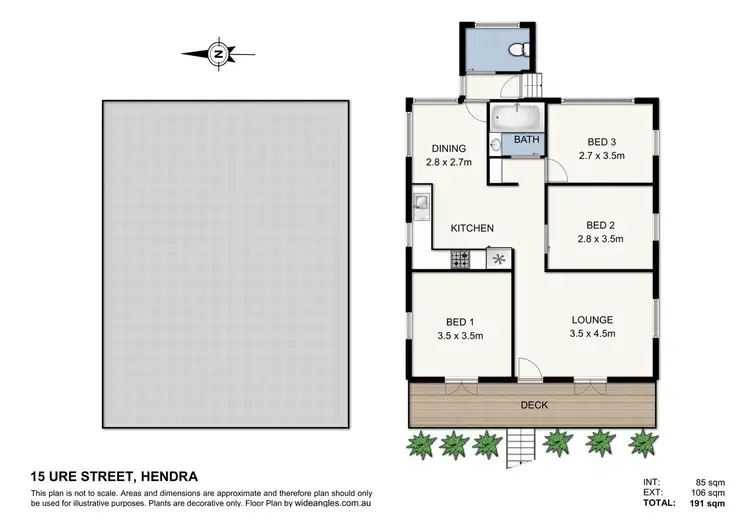 Floorplan of Homely house listing, 15 Ure Street, Hendra QLD 4011