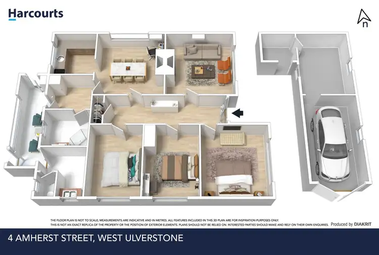 Floorplan of Homely house listing, 4 Amherst Street, West Ulverstone TAS 7315