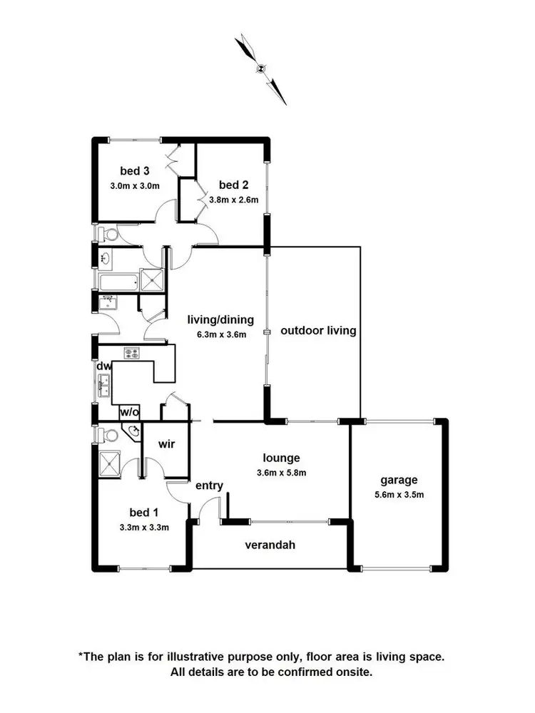 Floorplan of Homely house listing, 11 Wimmera Court, Berwick VIC 3806
