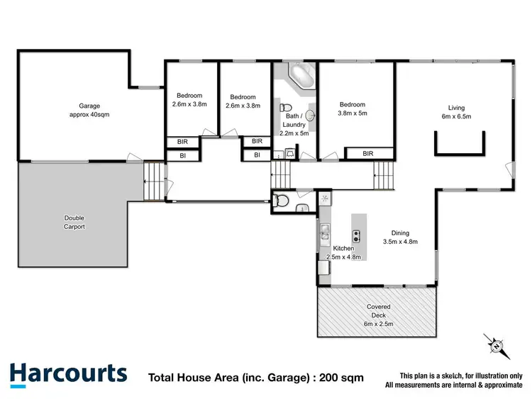 Floorplan of Homely house listing, 63 Weston Hill Road, Sorell TAS 7172
