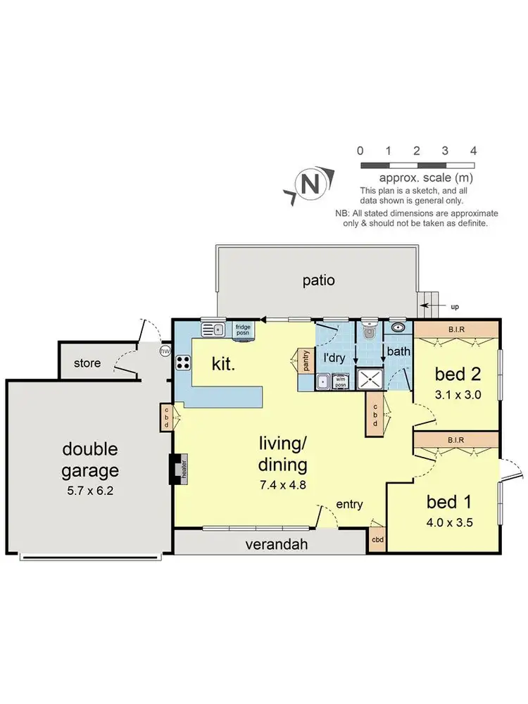 Floorplan of Homely unit listing, 5/230-232 Bayswater Road, Bayswater North VIC 3153