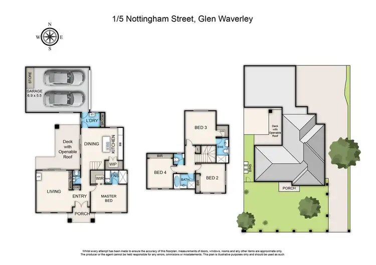 Floorplan of Homely house listing, 5 Nottingham Street, Glen Waverley VIC 3150