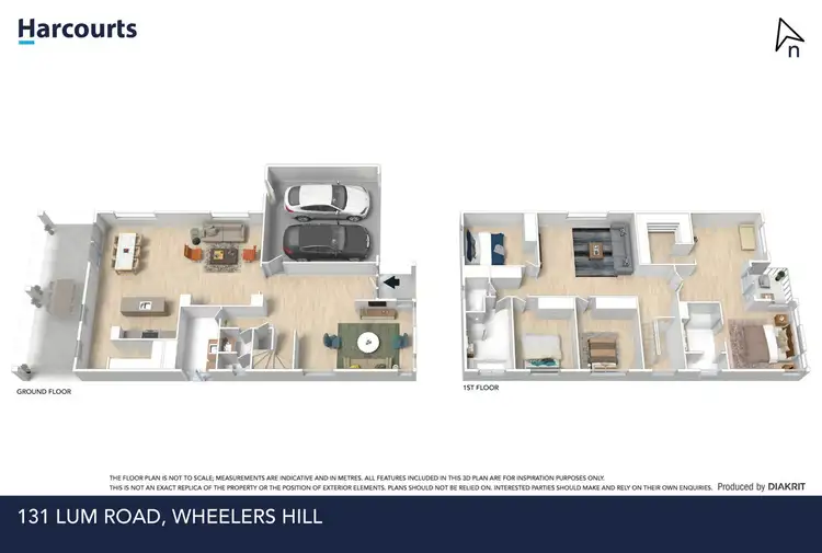 Floorplan of Homely house listing, 131 Lum Road, Wheelers Hill VIC 3150