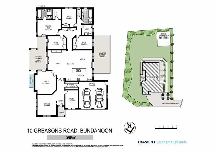 Floorplan of Homely house listing, 10 Greasons Road, Bundanoon NSW 2578