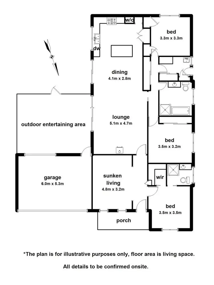 Floorplan of Homely house listing, 7 Mittagong Court, Berwick VIC 3806