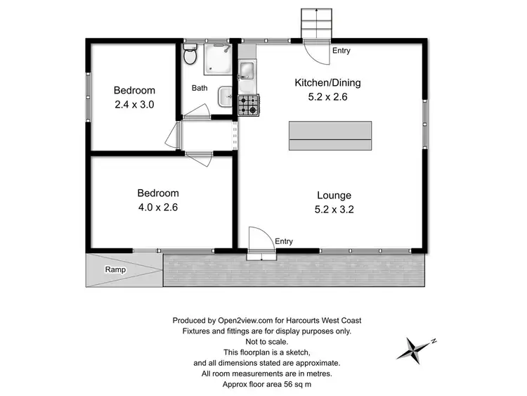 Floorplan of Homely house listing, 122 Main Street, Zeehan TAS 7469