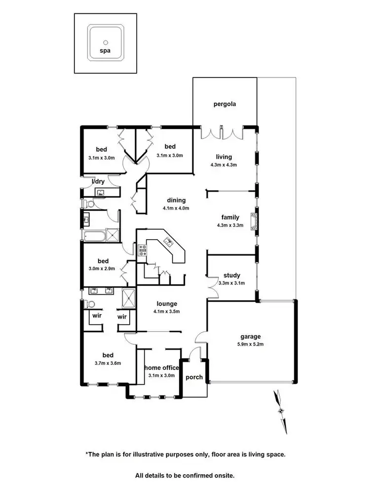 Floorplan of Homely house listing, 24 Cambridge Drive, Berwick VIC 3806