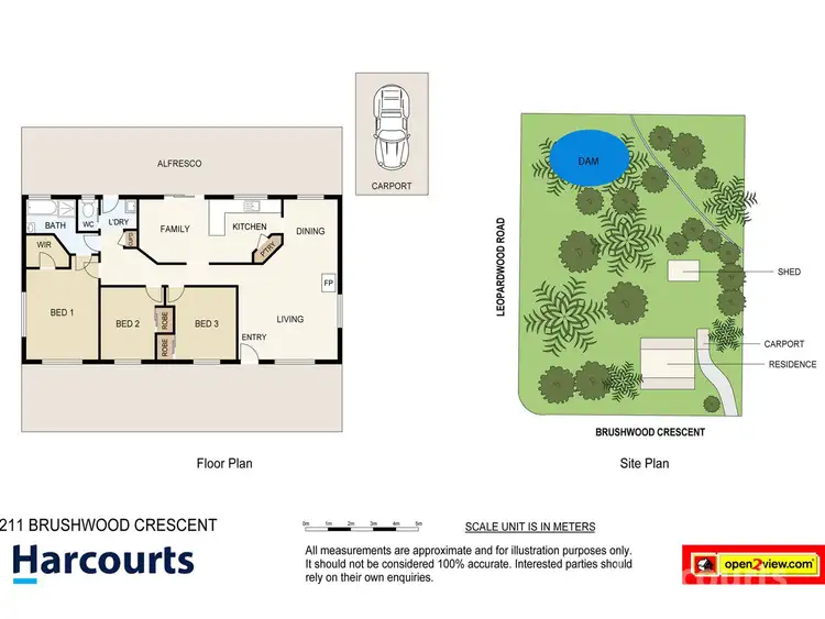 Floorplan of Homely house listing, 211-213 Brushwood Crescent, Cedar Grove QLD 4285