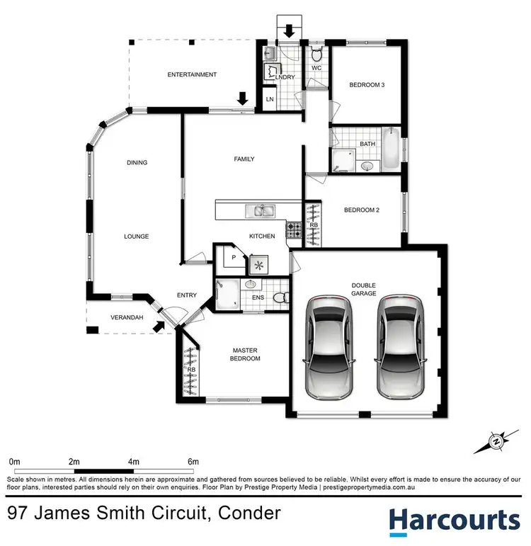Floorplan of Homely house listing, 97 James Smith Circuit, Conder ACT 2906