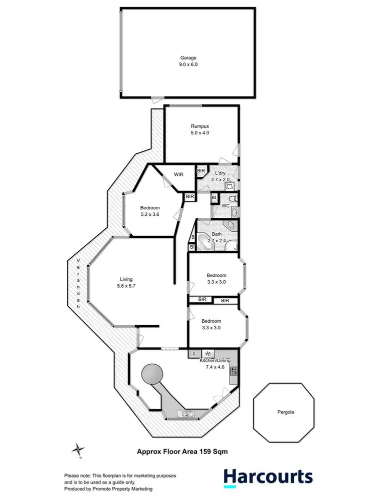 Floorplan of Homely house listing, 7 Pegasus Drive, Dromedary TAS 7030