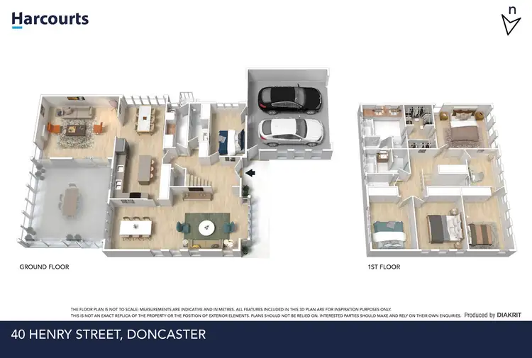 Floorplan of Homely house listing, 40 Henry Street, Doncaster VIC 3108