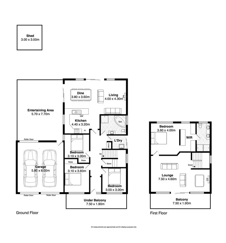 Floorplan of Homely house listing, 46 Hargreaves Road, Middleton SA 5213