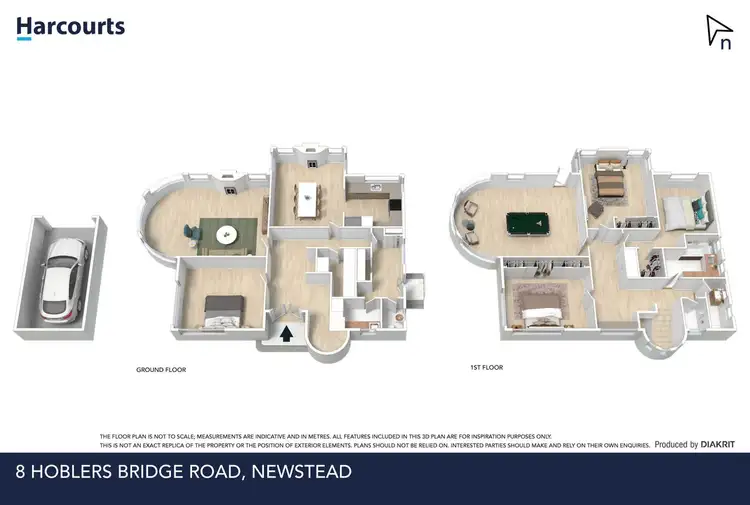 Floorplan of Homely house listing, 8 Hoblers Bridge Road, Newstead TAS 7250