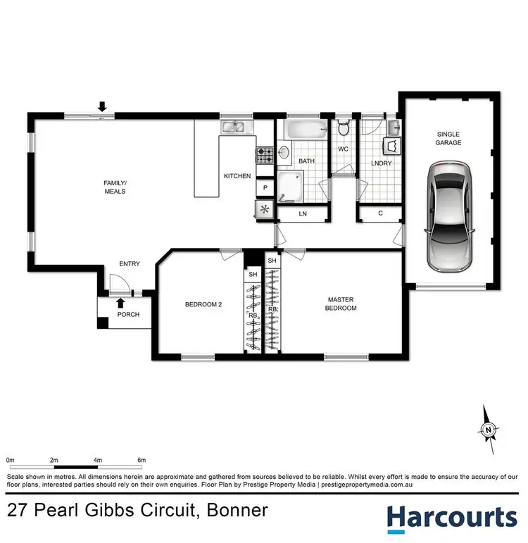 Floorplan of Homely house listing, 27 Pearl Gibbs Circuit, Bonner ACT 2914