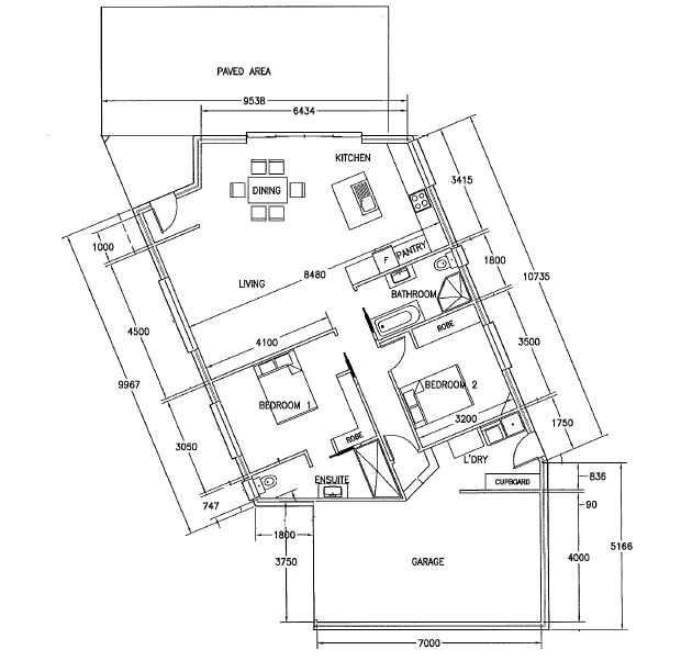 Floorplan of Homely unit listing, 1 Rankine Street, Riverside TAS 7250