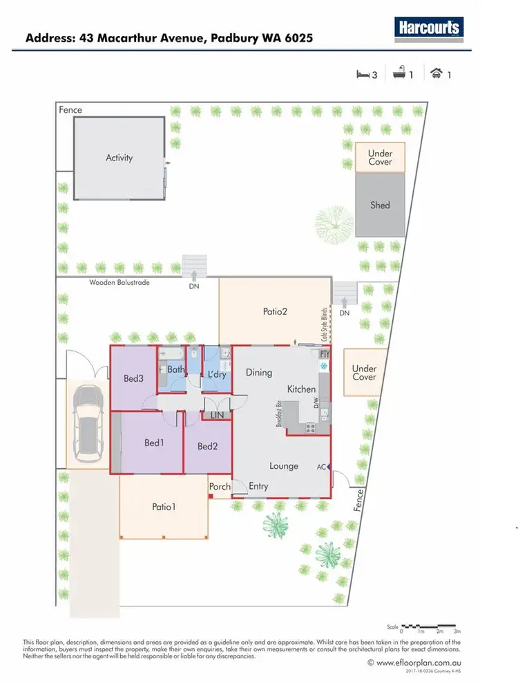 Floorplan of Homely house listing, 43 Macarthur Avenue, Padbury WA 6025