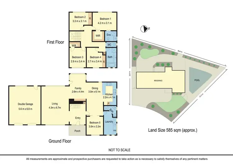 Floorplan of Homely house listing, 8 Nambrok Close, Dingley Village VIC 3172