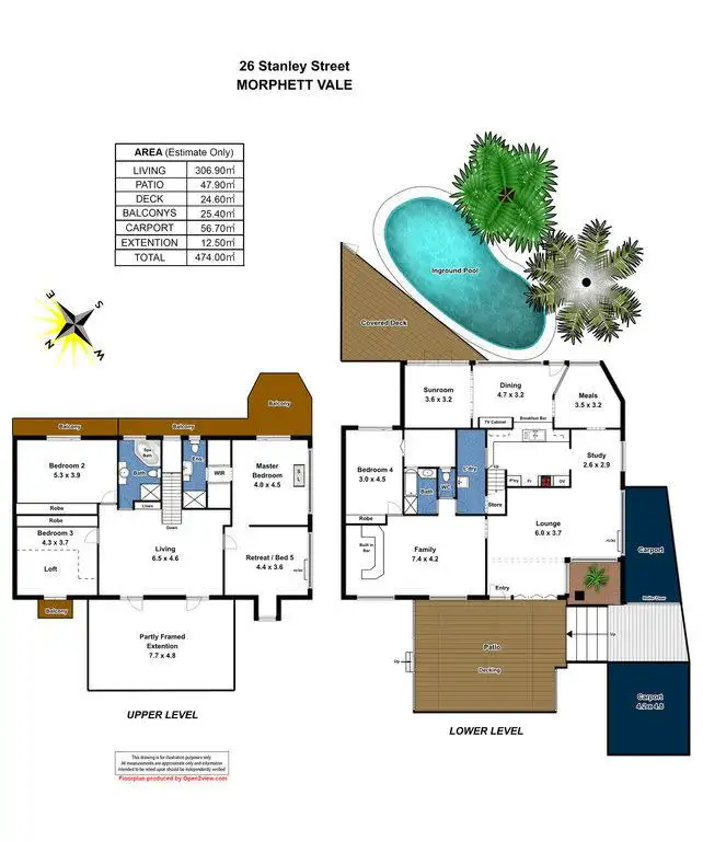 Floorplan of Homely house listing, 26 Stanley Street, Morphett Vale SA 5162