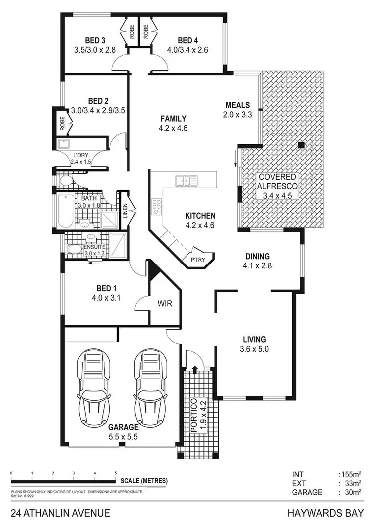 Floorplan of Homely house listing, 24 Athanlin Avenue, Haywards Bay NSW 2530