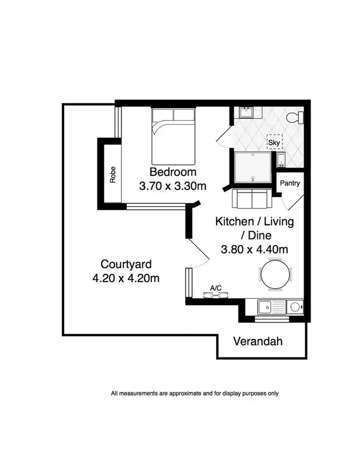 Floorplan of Homely block of units listing, 38/3 Bingham Street, Goolwa SA 5214