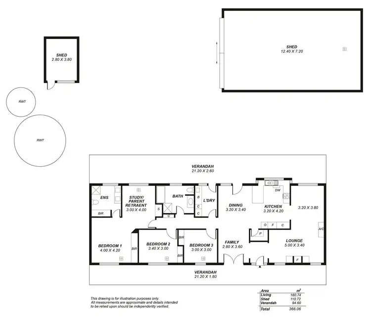 Floorplan of Homely rural property listing, 88B Western Branch Road, Lobethal SA 5241