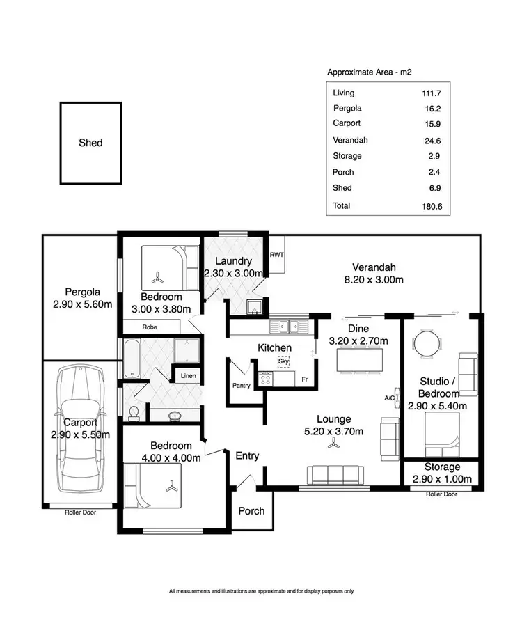 Floorplan of Homely house listing, 2a Gloucester Terrace, Mclaren Vale SA 5171