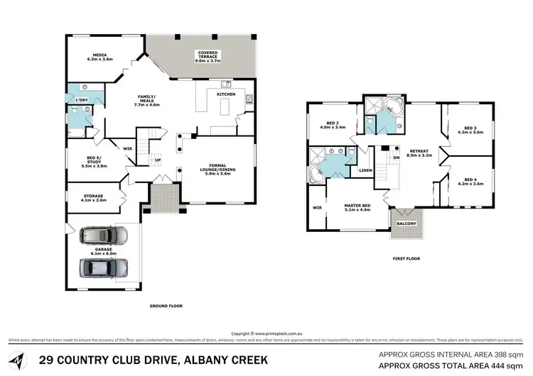 Floorplan of Homely house listing, 29 Country Club Drive, Albany Creek QLD 4035