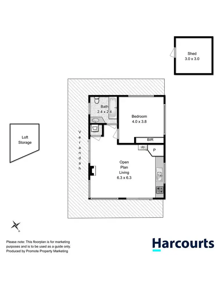 Floorplan of Homely house listing, 677 Cockatoo Gully Road, Dysart TAS 7030