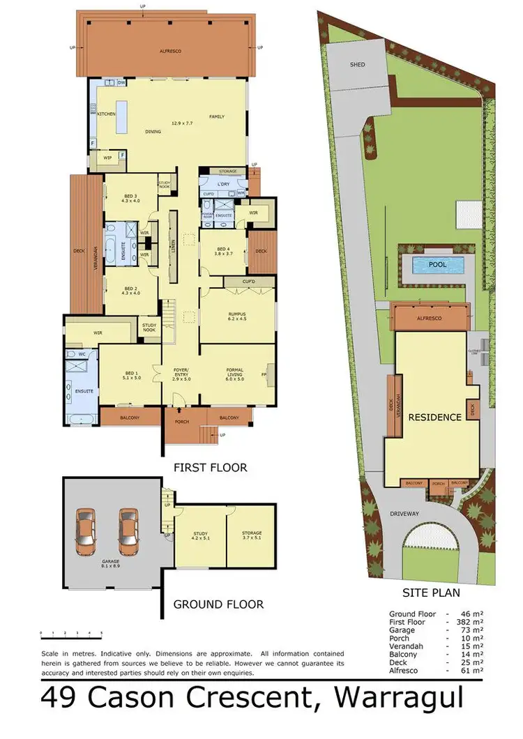 Floorplan of Homely house listing, 49 Cason Crescent, Warragul VIC 3820